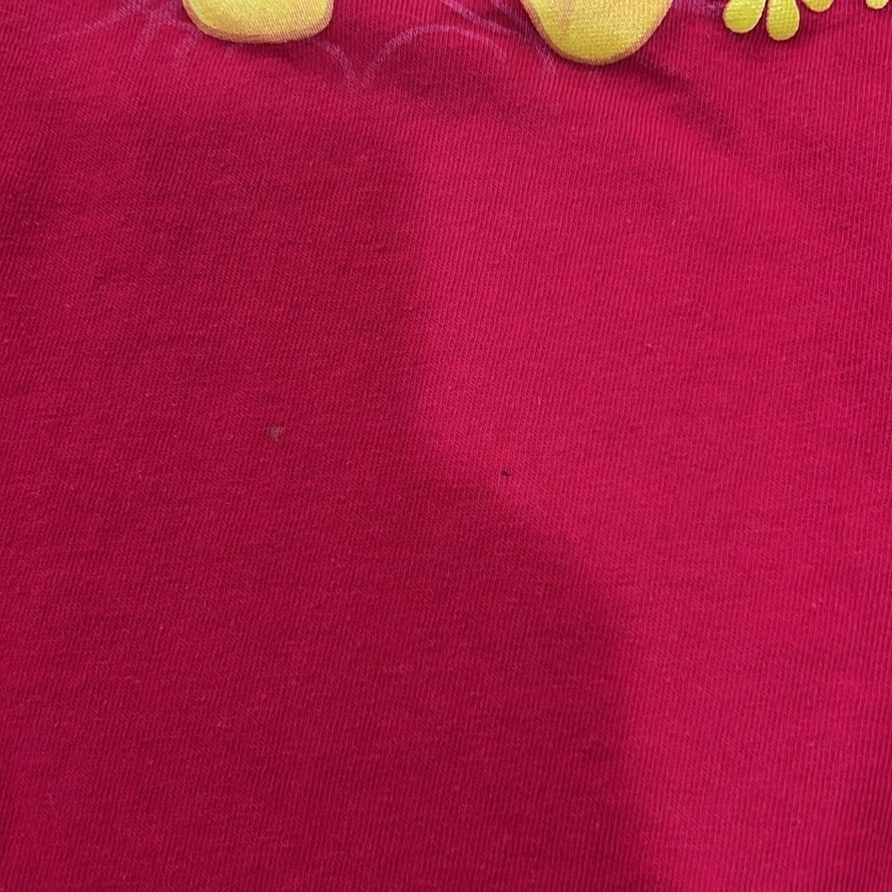 Vintage Disney Winnie Pooh Tee Shirt Top 3X Sweet As Can Bee Plus Size Parks Red - Picture 9 of 9